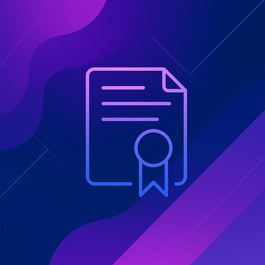 Machine Learning Certificate